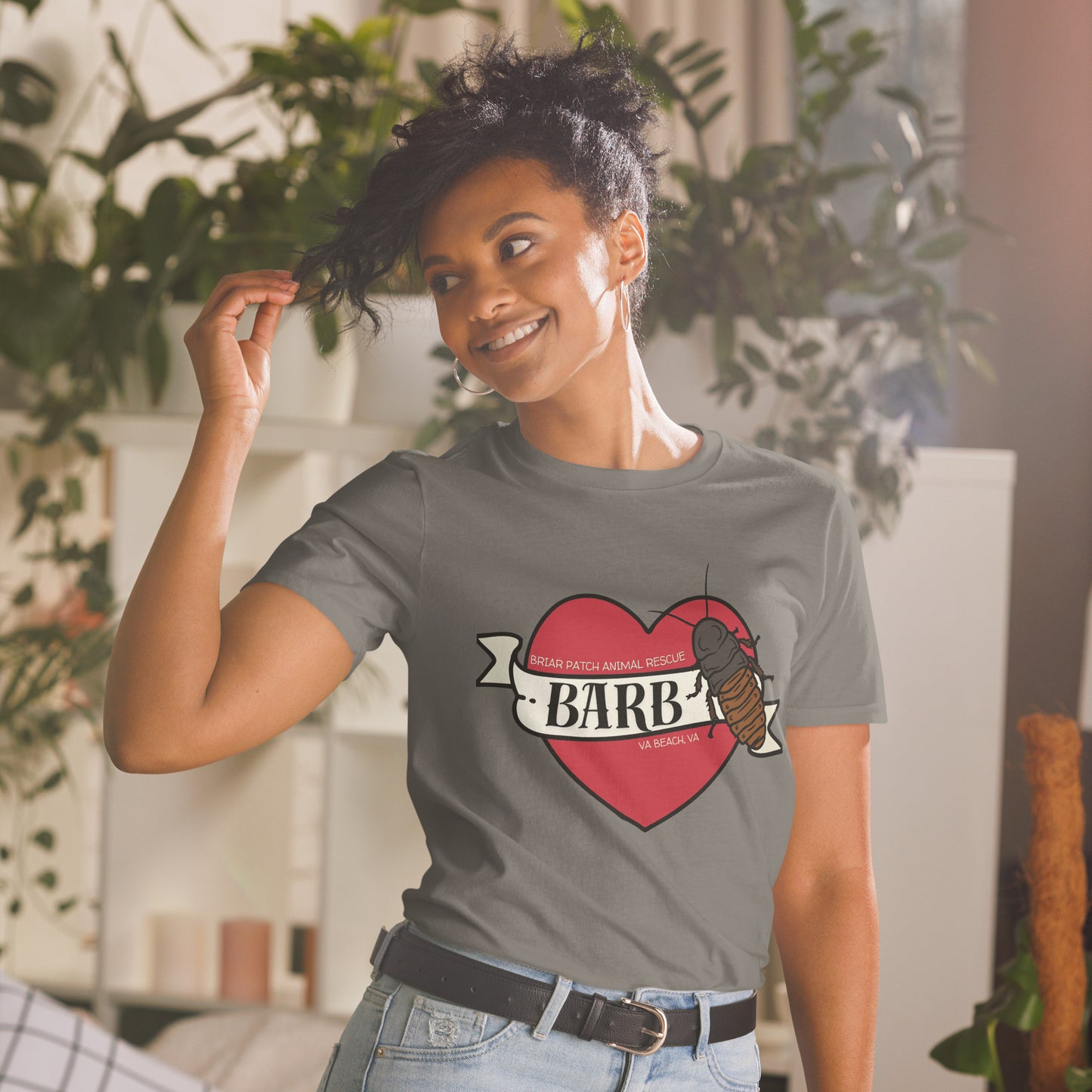 We Heart Barb- Short-Sleeve Unisex T-Shirt