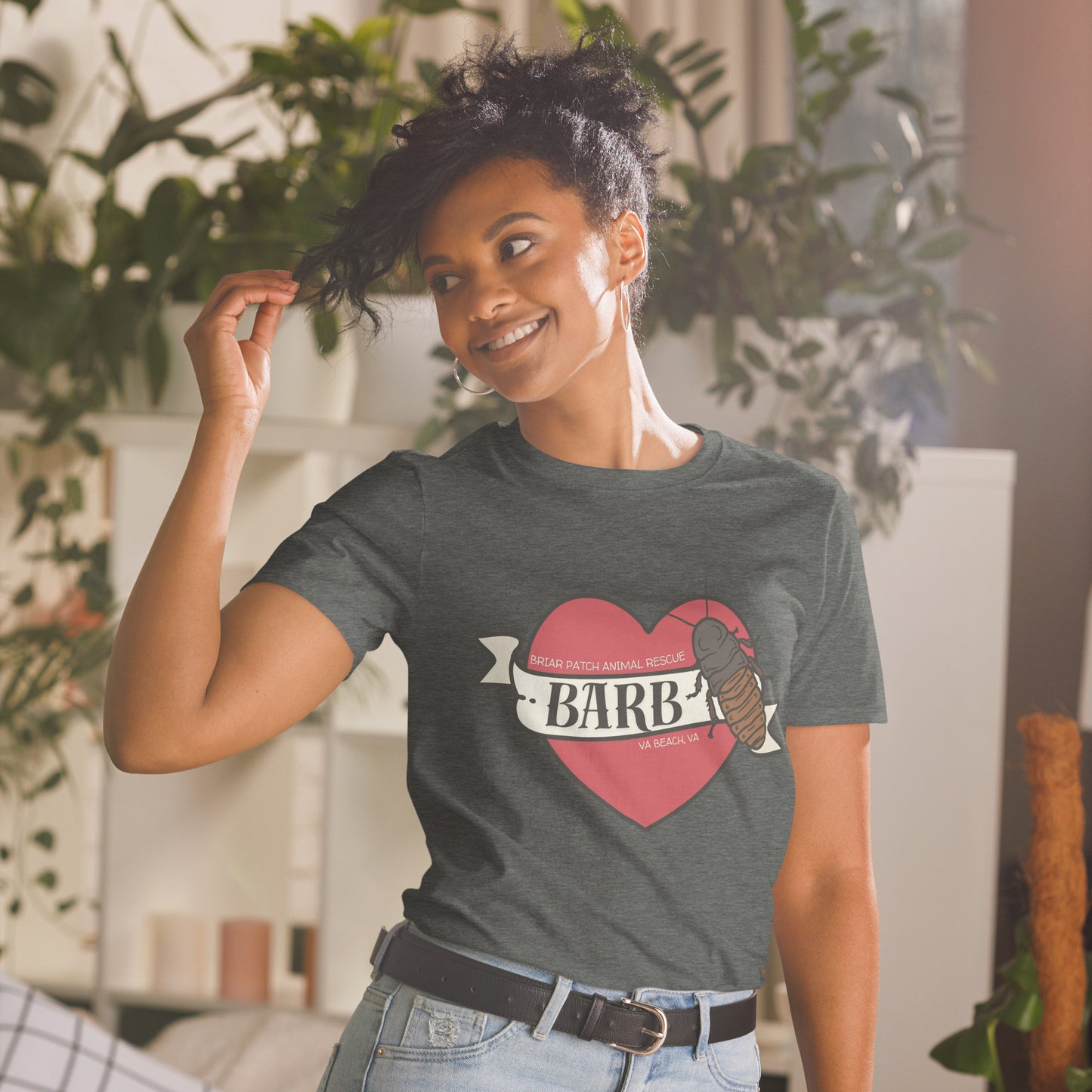 We Heart Barb- Short-Sleeve Unisex T-Shirt