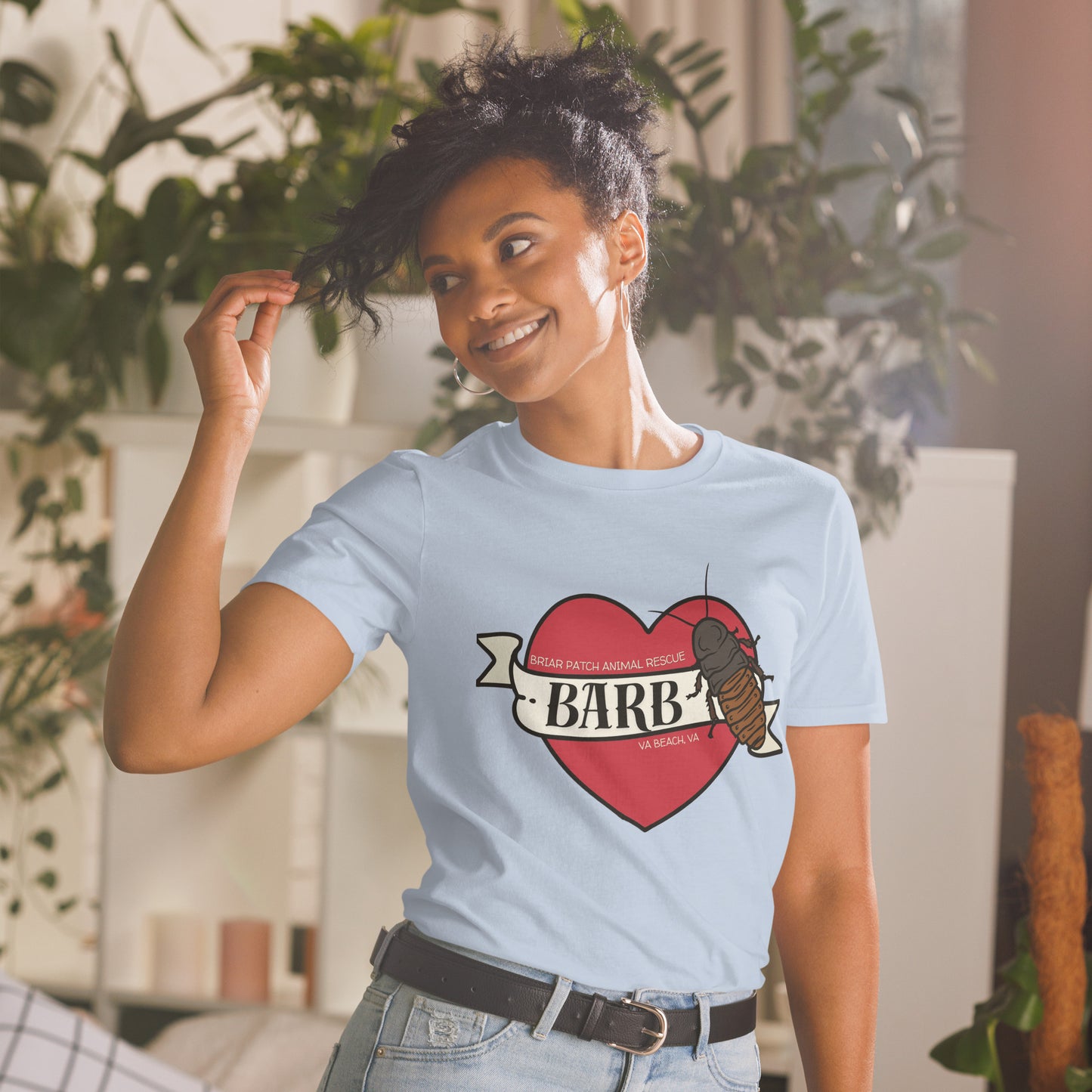 We Heart Barb- Short-Sleeve Unisex T-Shirt