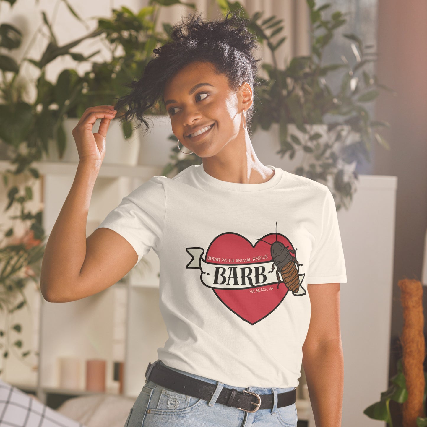 We Heart Barb- Short-Sleeve Unisex T-Shirt