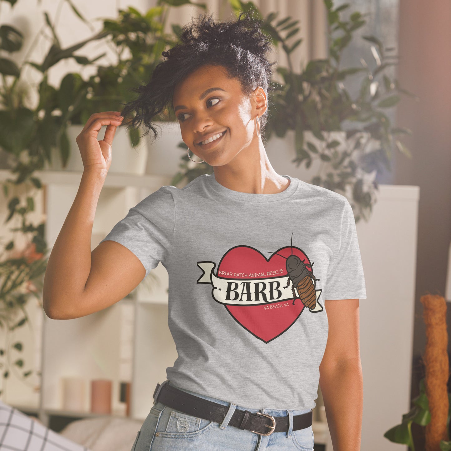 We Heart Barb- Short-Sleeve Unisex T-Shirt