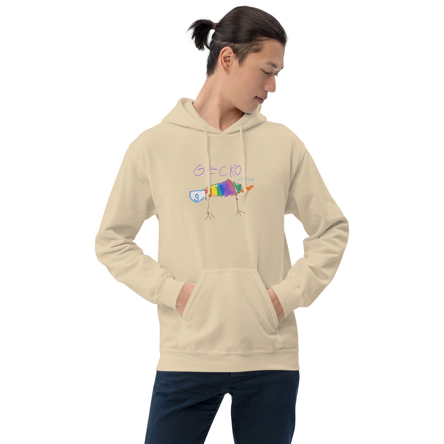 "Gecko" Hoodie designed by Casey