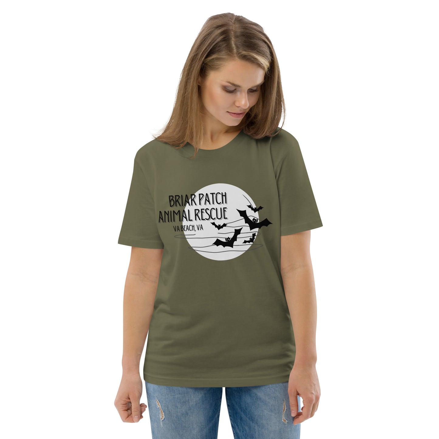 Moon Gazing- Unisex organic cotton t-shirt